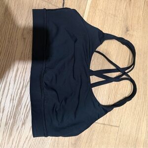 Lululemon Black Strappy Everyday Sports Bra